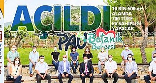 PAÜ Botanik Bahçesi Ziyarete Açıldı