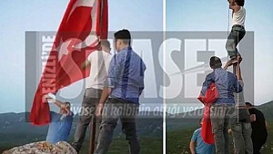 Bayrak için ayaklandılar 