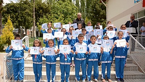 Çameli'de karne heyecanı