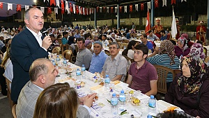 İftar sofrası Akköy'de kuruldu