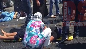 Bozkurt'ta can pazarı çok sayıda yaralı var