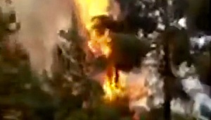 Karataş'ta orman yangını başladı