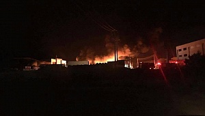 Aynı fabrika ikinci kez yandı 