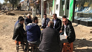 Esnafın Sorunlarını Dinledi