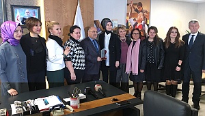 Kızılay'dan DİKAB'a Plaket