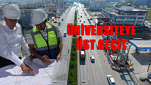 PAÜ Kavşağına Üst Geçit Yapılacak