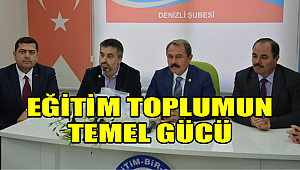 Tin , Eğitim Bir-Sen'i Ziyaret Etti