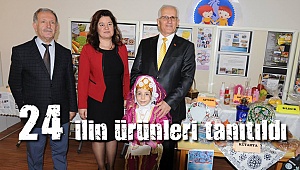 24 ilin ürünleri tanıtıldı