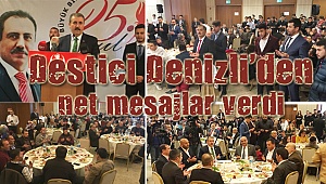 BBP 25. kuruluş yılını Denizli'de kutladı