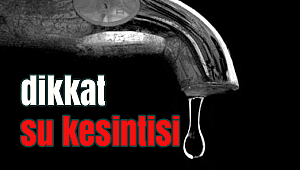 Denizli'de Su Kesintisi