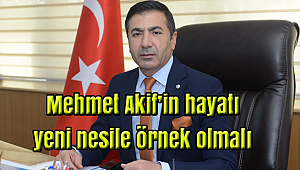 Erdoğan Milli Şairi Unutmadı