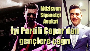 Genç siyasetçi gençlere çağrı yaptı