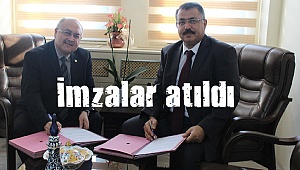 İmzalar atıldı