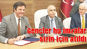 İmzalar geleceğe atıldı