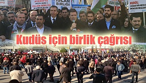 Kudüs için bir araya geldiler