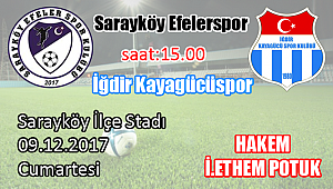 Sarayköy Efeler-İğdir Kayagücü
