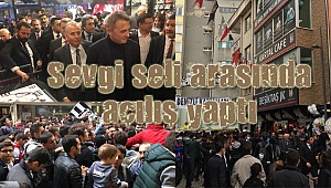Sevgi seli arasında açılışı yapıldı