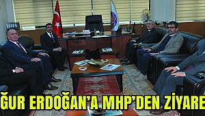 Uğur Erdoğan'a MHP'den Ziyaret