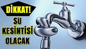 5 Mahallede Su Kesintisi