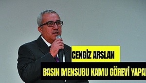 Arslan:Gazetecilik Fedakarlık İster