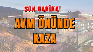 AVM Önünde kaza