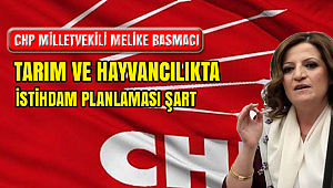 Basmacı:'Tarımda Dışa Bağımlı Bir Ülke Olduk'