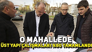 Bir Mahallede daha Üst Yapılar Tamamlanıyor