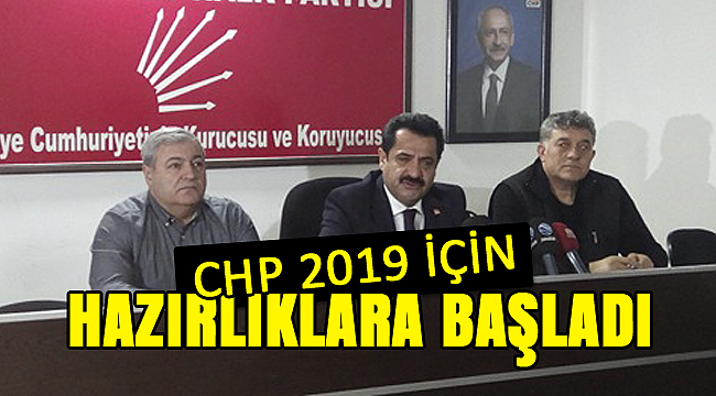 CHP , 2019 için çalışmalara başlıyor