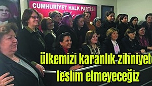 CHP'li Kadınlar Tepkili 