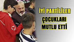 Çocukların mutluluğu görülmeye değerdi