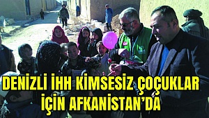 Denizli İHH Afganistan'a El Uzattı 