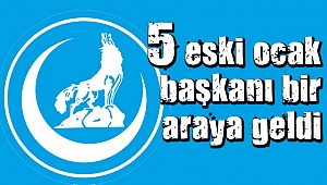 Eski başkanlardan Hisarlıoğlu'na destek