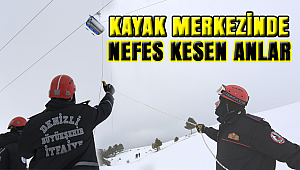 Kayak Merkezinde Hareketli Dakikalar