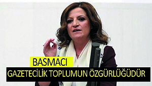 Melike Basmacı 10 Ocak Gazeteciler Gününü Kutladı