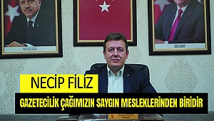 Necip Filiz 10 Ocak Gazeteciler Günün Kutladı