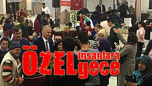 Özel insanlar gönüllerince eğlendi
