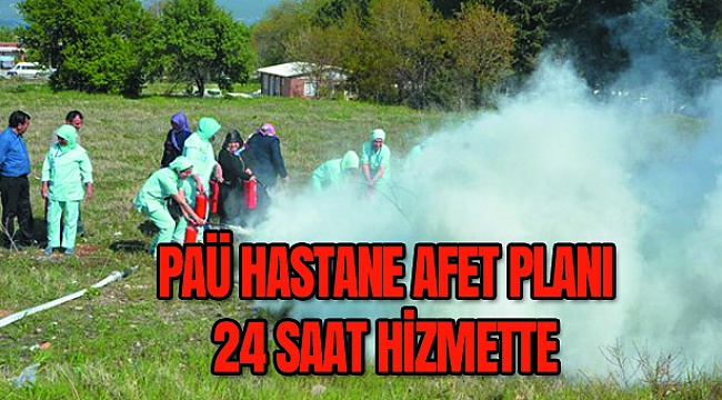 PAÜ Hastanesi Eğitimleri Tamamladı