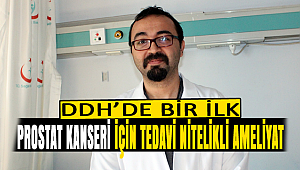Radikal Prostatektomi Ameliyatı Başladı