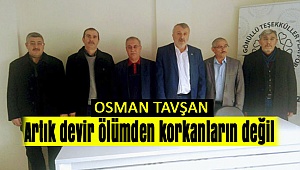 Tavşan , 'Artık devir ölümden korkanların değil'