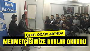 Ülkü Ocakları Mehmetçiğimiz İçin Dua Etti