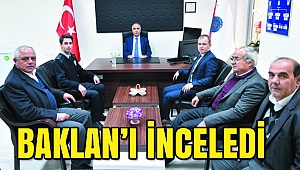 VALİ KARAHAN'DAN BAKLAN ZİYARETİ