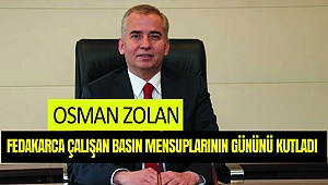 Zolan :10 Ocak Gazeteciler Gününü Kutladı