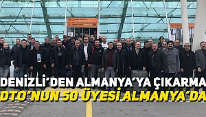Denizli'den Almanya Çıkarması