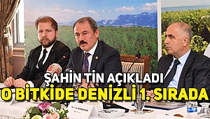 Denizli O Bitkinin Üretiminde 1.sırada