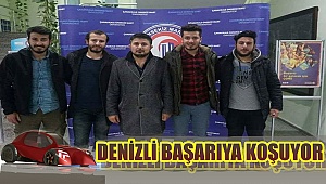 DENİZLİ TUBİTAK ALTERNATİF ENERJİLİ ARAÇLAR YARIŞINDA