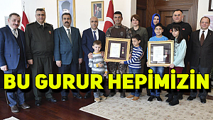 Devlet Övünç Madalyalarını aldılar