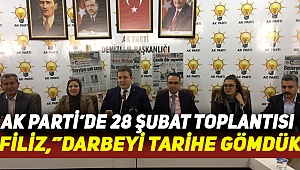 Filiz: Darbeyi tarihe gömdük