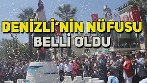 TÜİK açıkladı işte Denizli'nin nüfusu