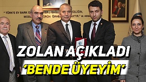Zolan Açıkladı ' Benimde Üyesi Olduğum......