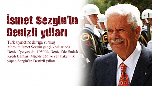 Denizli'den İsmet Sezgin geçti